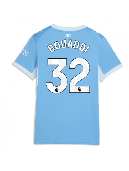 Manchester City Ayyoub Bouaddi #32 Heimtrikot für Frauen 2026-27 Kurzarm Manchester City Ayyoub Bouaddi #32 Heimtrikot für Frauen 2026-27 Kurzarm